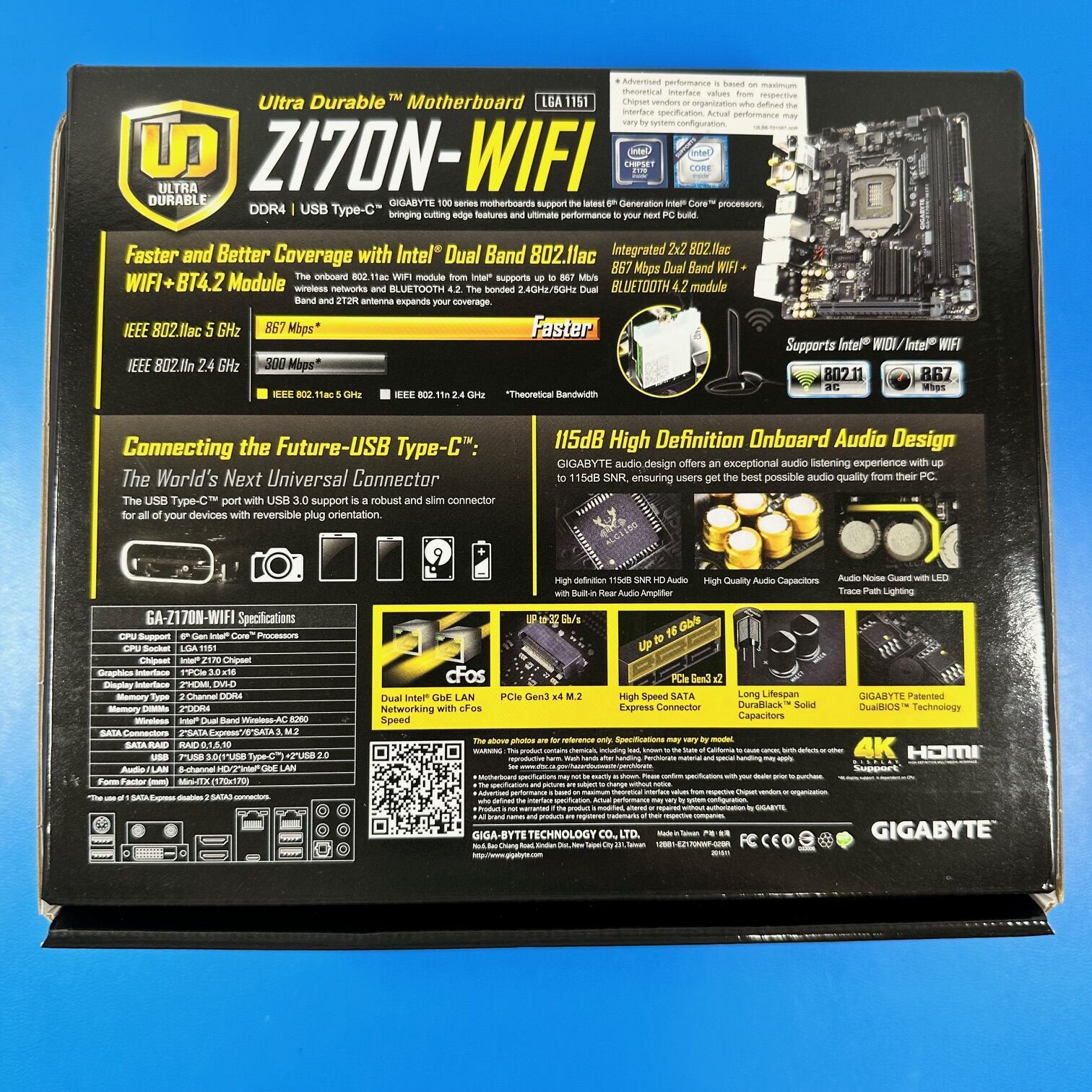 GA-Z170N-WIFI - Cyndtek